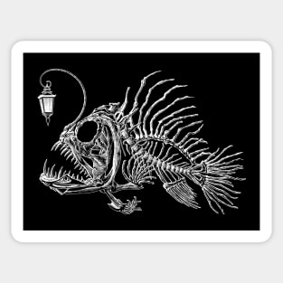 "Angus" The Anglerfish Sticker